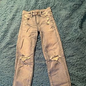 American Eagle jeans Hi Rise jegging crop